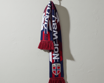 Norway Scarf World Cup 2026 With Intricate Lion Crest Design