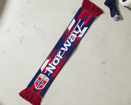 Norway Scarf World Cup 2026 With Intricate Lion Crest Design
