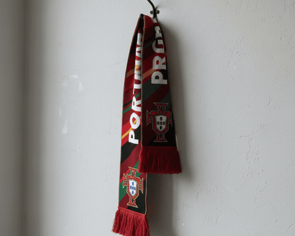 Portugal Scarf World Cup 2026 Soft Knit And Embroidered Details
