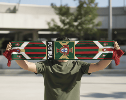 Portugal Scarf World Cup 2026 With Bold Central Typography