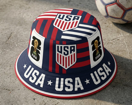World Cup 2026 USA FIFA World Cup Graphic Bucket Hat