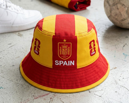 World Cup 2026 Spain National Flag Theme Bucket Hat