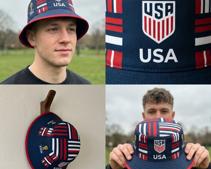World Cup 2026 USA Vibrant National Flag Bucket Hat