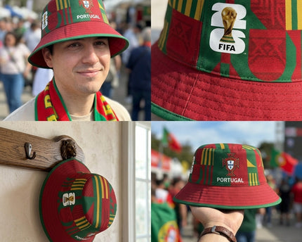 World Cup 2026 Portugal Modern Fan Bucket Hat