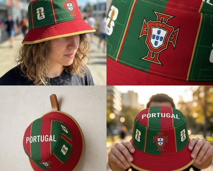 World Cup 2026 Portugal Classic Shield Bucket Hat