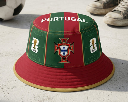 World Cup 2026 Portugal Classic Shield Bucket Hat