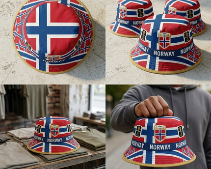 World Cup 2026 Norway Lion Shield Bucket Hat