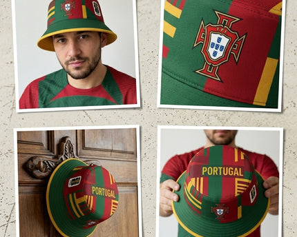 World Cup 2026 Portugal FPF Crest Bucket Hat