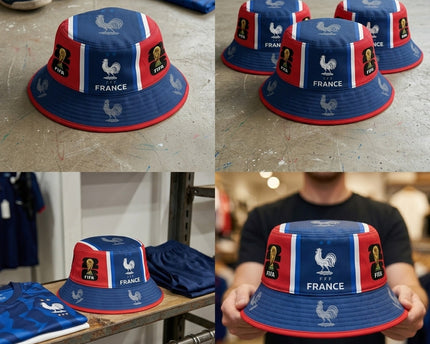 World Cup 2026 France Official Team Bucket Hat