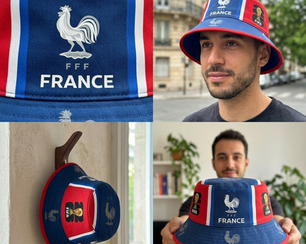 World Cup 2026 France Official Team Bucket Hat