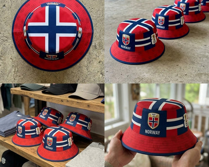 World Cup 2026 Norway Sporty Contrast Bucket Hat