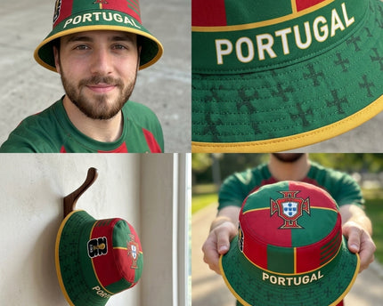 World Cup 2026 Portugal Vibrant Colorway Bucket Hat