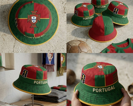 World Cup 2026 Portugal Vibrant Colorway Bucket Hat
