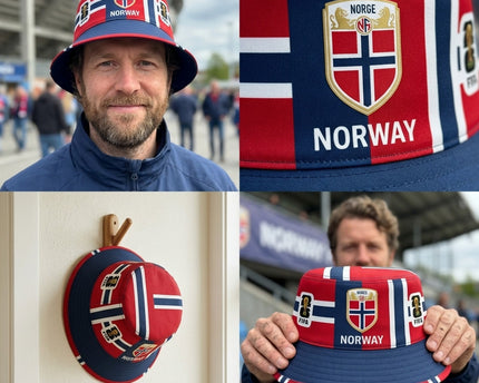 World Cup 2026 Norway Shield Emblem Bucket Hat