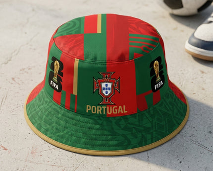 World Cup 2026 Portugal National Flag Bucket Hat