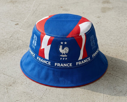 World Cup 2026 France Championship Crest Bucket Hat
