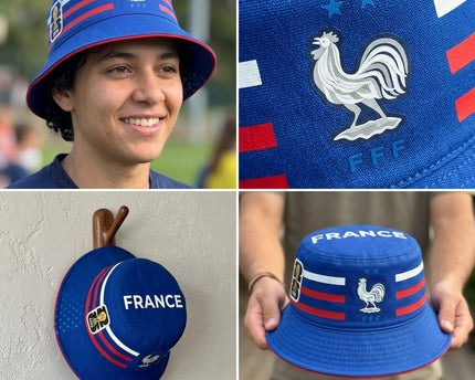 World Cup 2026 France Iconic Rooster Bucket Hat