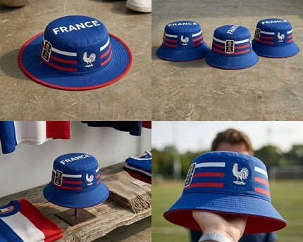 World Cup 2026 France Iconic Rooster Bucket Hat