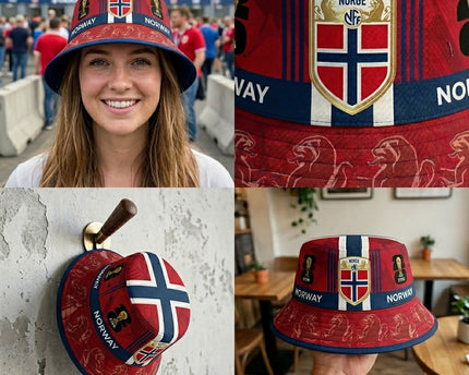 World Cup 2026 Norway Bold Norway Text Bucket Hat