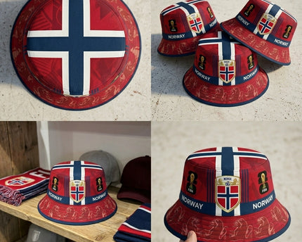 World Cup 2026 Norway Bold Norway Text Bucket Hat