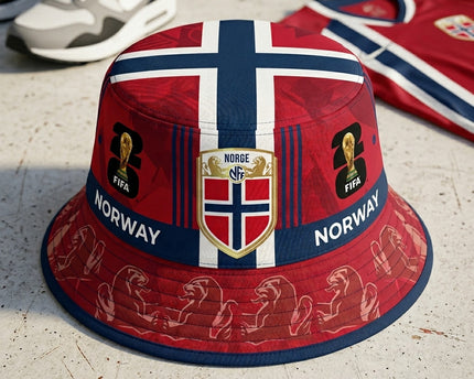 World Cup 2026 Norway Bold Norway Text Bucket Hat