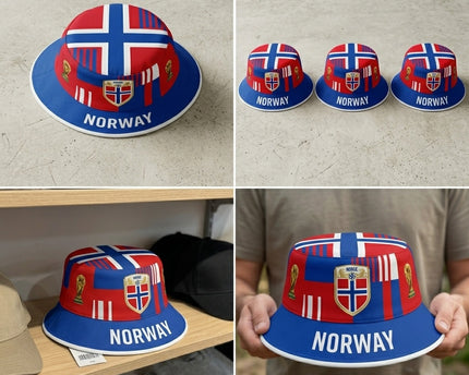 World Cup 2026 Norway Modern Fan Bucket Hat