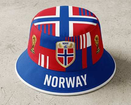 World Cup 2026 Norway Modern Fan Bucket Hat