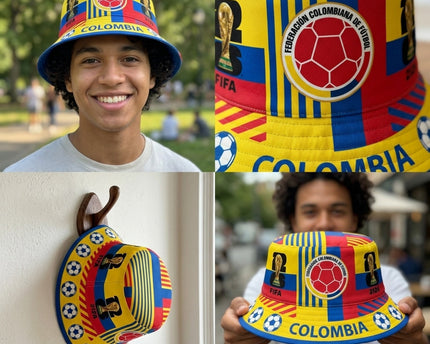 World Cup 2026 Colombia Multi-Patch Bucket Hat