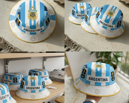 World Cup 2026 Argentina Sky Blue Bucket Hat