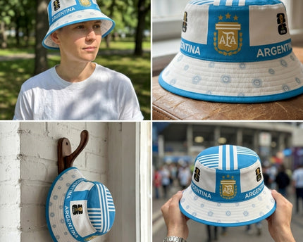 World Cup 2026 Argentina Bold Text Bucket Hat