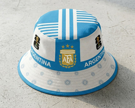World Cup 2026 Argentina Bold Text Bucket Hat