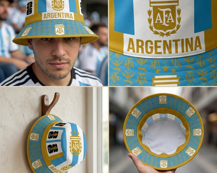 World Cup 2026 Argentina AFA Crest Bucket Hat
