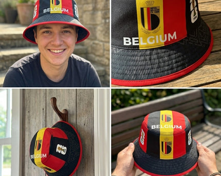 World Cup 2026 Belgium Modern Graphic Bucket Hat