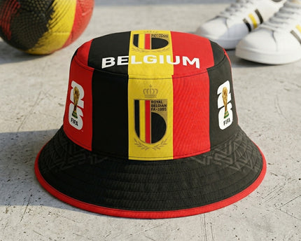 World Cup 2026 Belgium Modern Graphic Bucket Hat