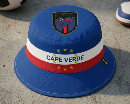 World Cup 2026 Cape Verde Blue Wave Bucket Hat