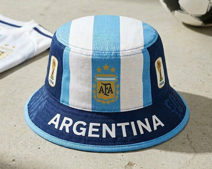 World Cup 2026 Argentina Three Star Bucket Hat