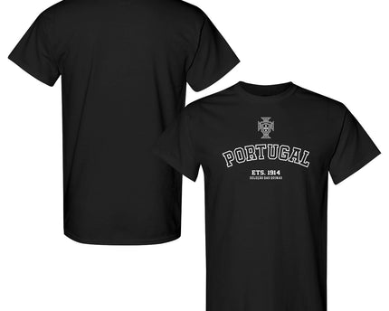 FIFA World Cup 2026 Portugal Year Established Graphic Unisex T-Shirt - Black