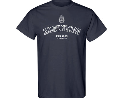 FIFA World Cup 2026 Argentina Year Established Graphic Unisex T-Shirt - Navy