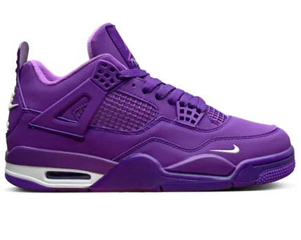 Men's Nike Air Jordan 4 Purple Thunder Shoes