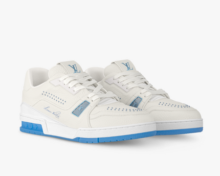 Men's Louis Vuitton Trainer White Sneakers