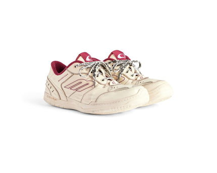 Men' Balenciaga Hamptons Worn-out Trainers White Sneaker