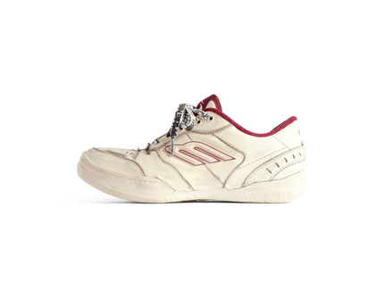 Men' Balenciaga Hamptons Worn-out Trainers White Sneaker