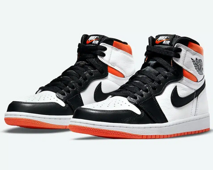 Men's Air Jordan 1 High 'Electro Orange’ Shoes
