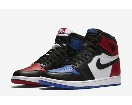 Men's Air Jordan 1 High 'White Blue Red’ Shoes