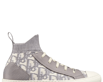 Men's Dior Walk’n’Dior Platform Gray Oblique Sneakers
