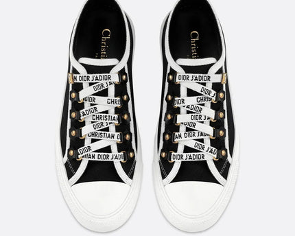 Men's Dior Walk’n’Dior Platform Black Sneakers