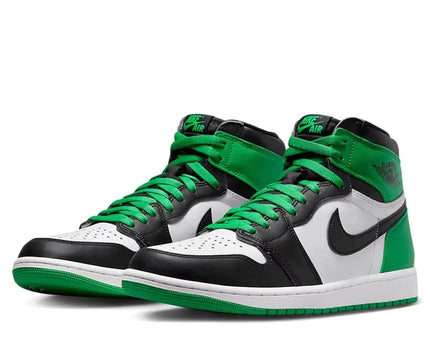 Men's Air Jordan 1 High 'Lucky Green’ Shoes