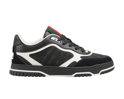 Men's Gucci Re-Web GG Canvas - Black Sneakers