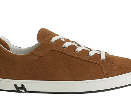 Men's Hermes Brown Sneakers