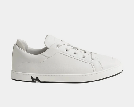 Men's Hermes White Sneakers